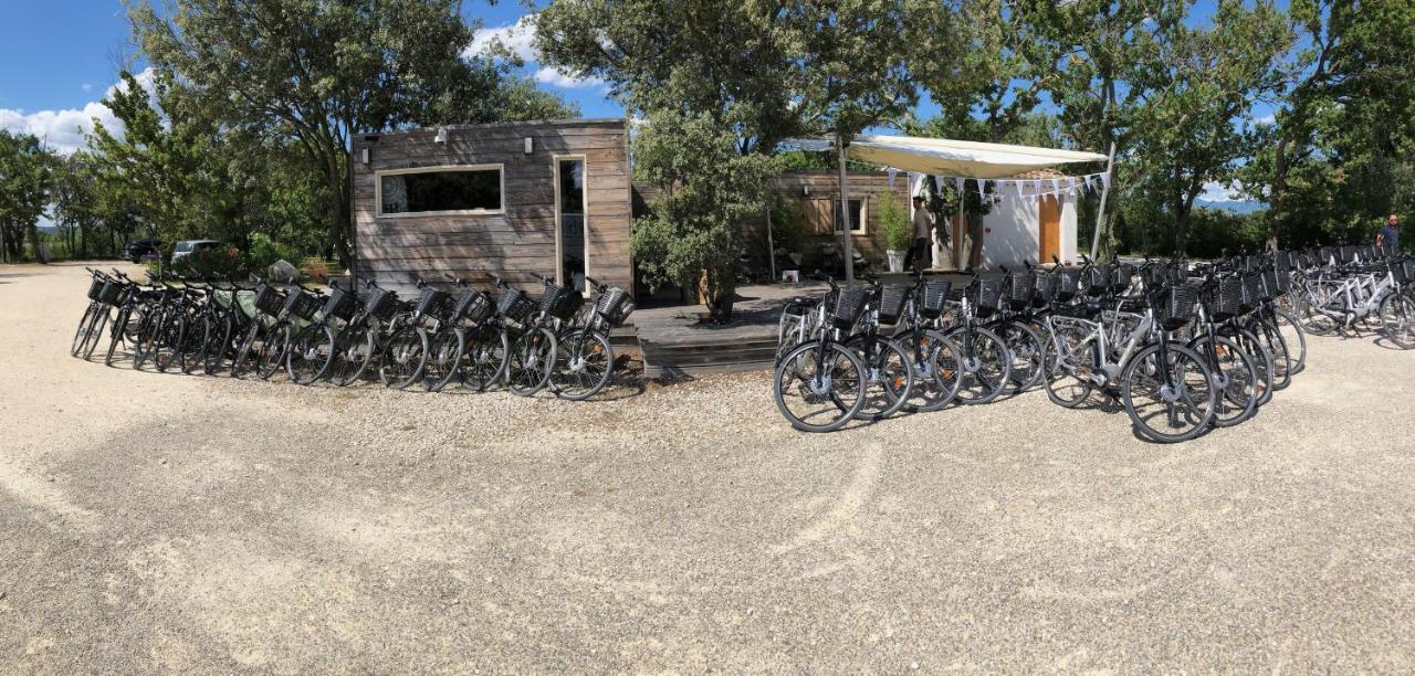 Lodges En Provence - Ecogites & Restaurant Insolites Richerenches Exteriör bild