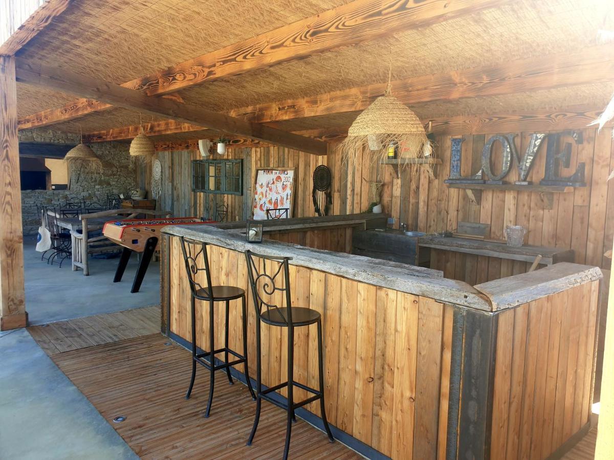 Lodges En Provence - Ecogites & Restaurant Insolites Richerenches Exteriör bild