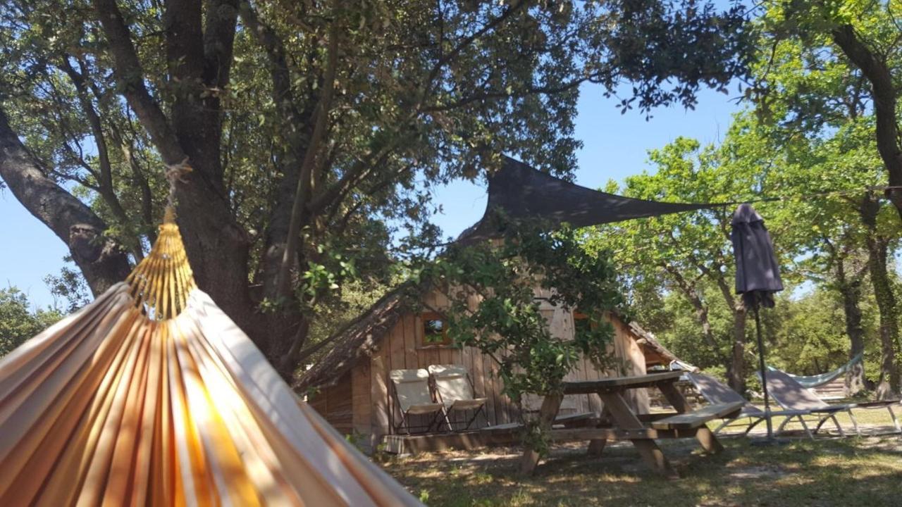 Lodges En Provence - Ecogites & Restaurant Insolites Richerenches Exteriör bild