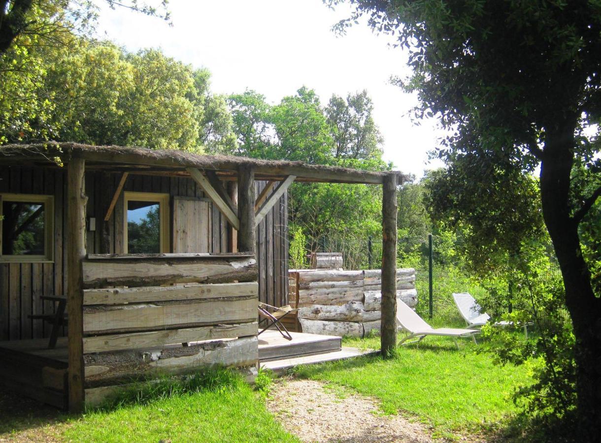 Lodges En Provence - Ecogites & Restaurant Insolites Richerenches Exteriör bild