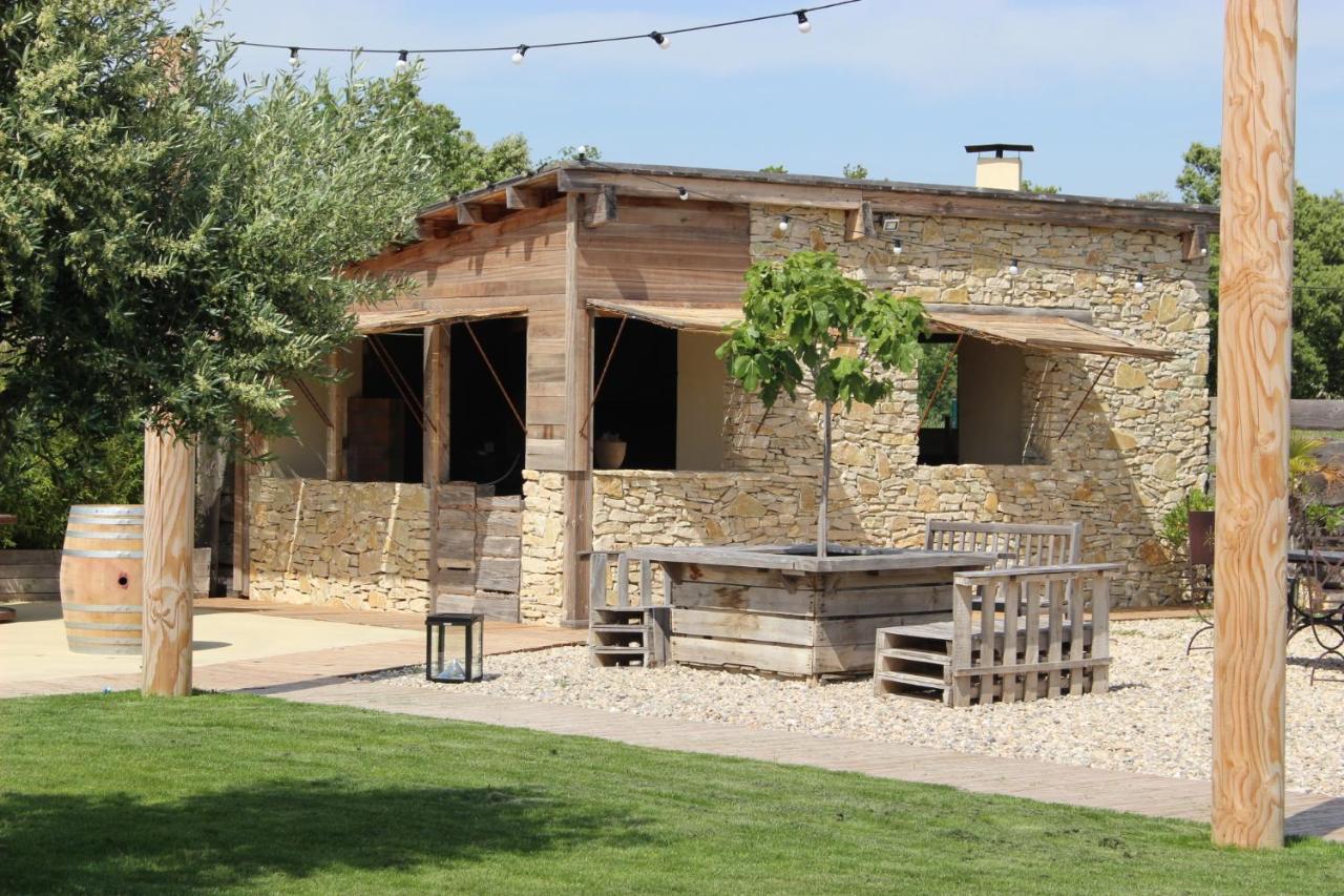 Lodges En Provence - Ecogites & Restaurant Insolites Richerenches Exteriör bild